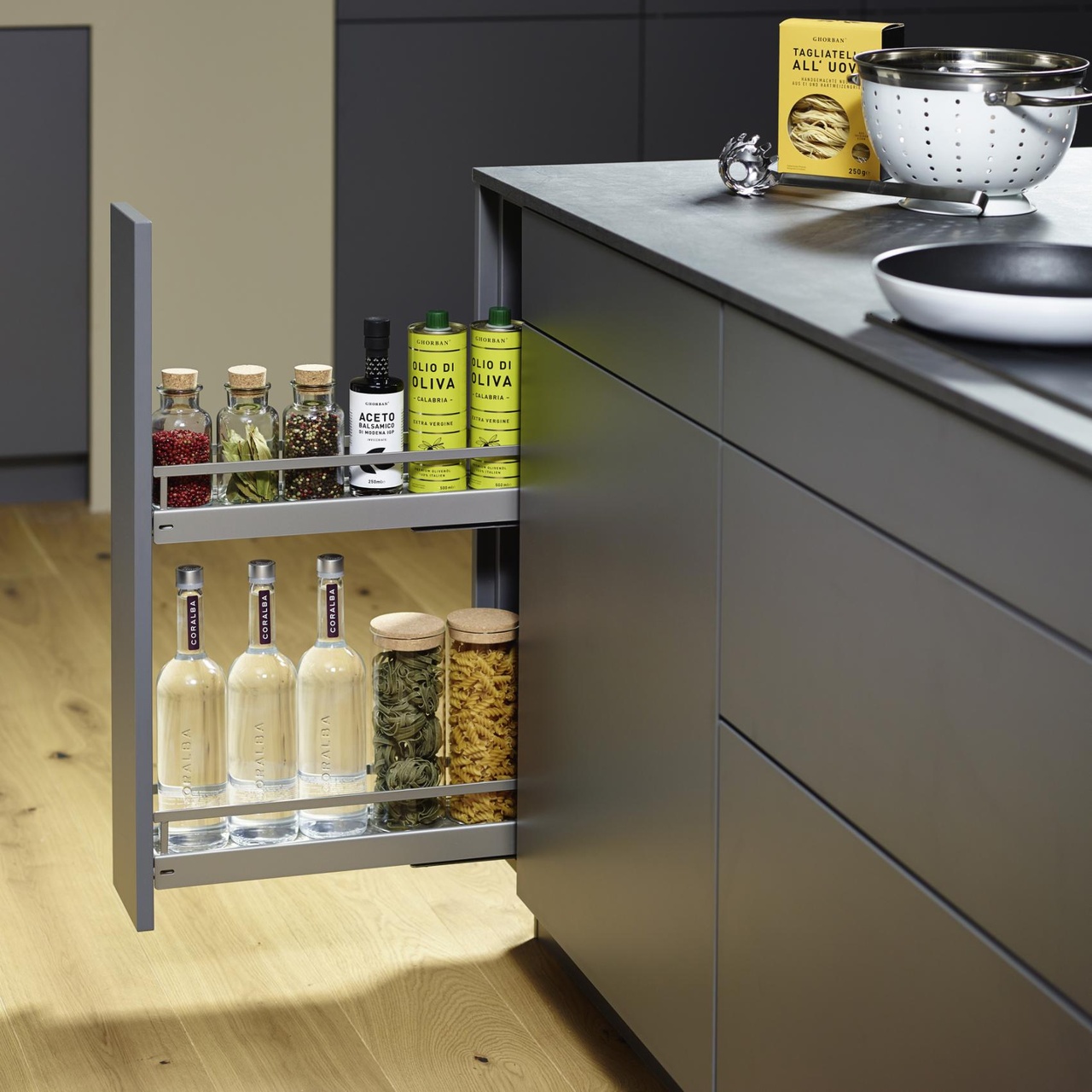 Bänkskåpsutdrag Base No. 15