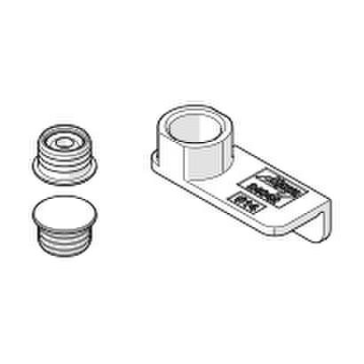 FOLDING MAGNETISK CENTRERINGSDEL ALU PLAIN ANOD + BORRJIGG