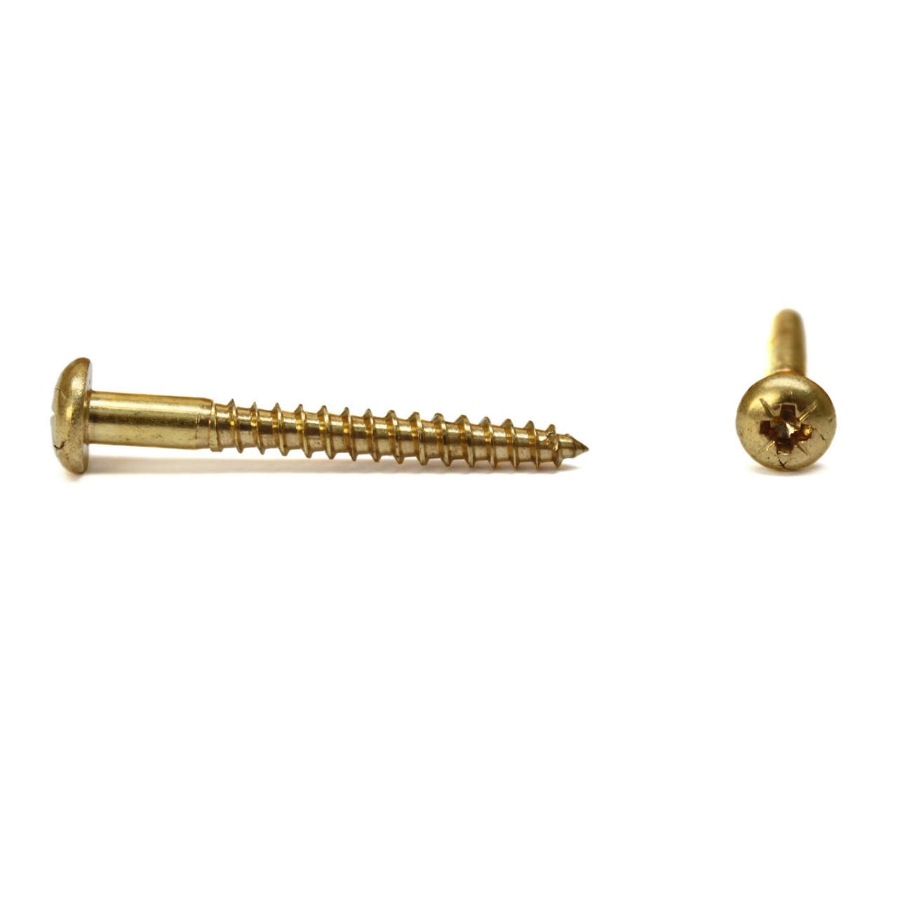 Träskruv i mässing, STRX