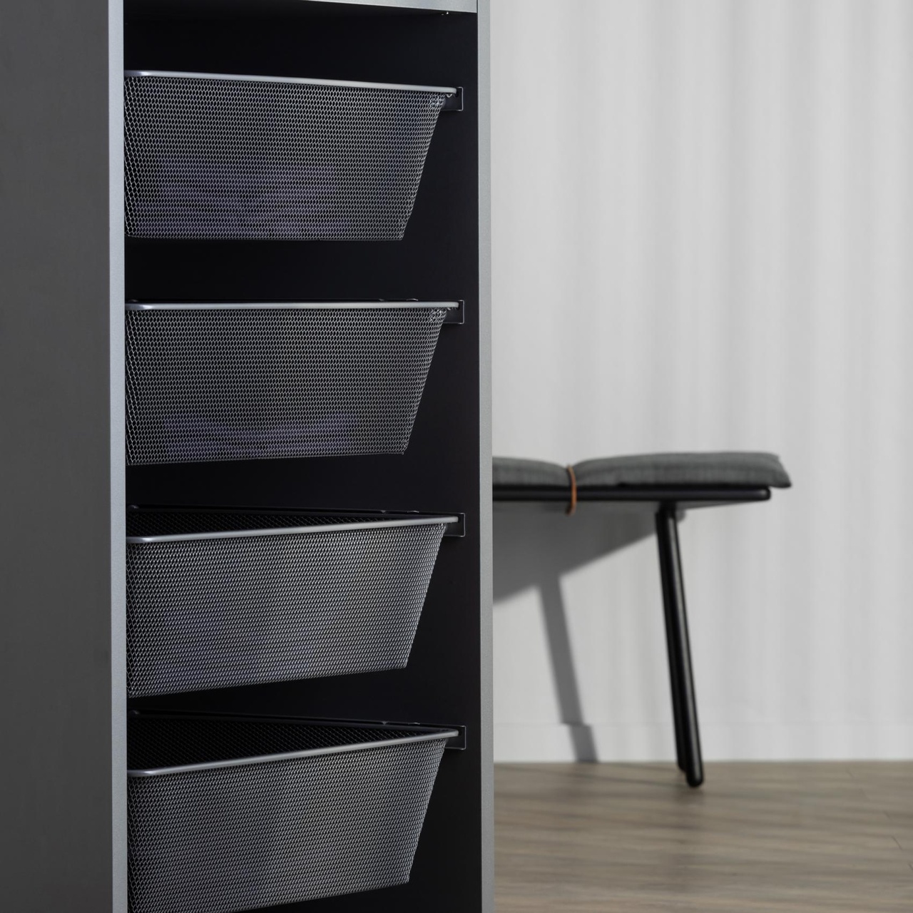 MESHBACK FÖR 800 SKÅP, 2786, 736X494X160 MM, VIT