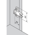 MONTERINGSPLATTA MODUL 199.8130 DISTANS 3 MM