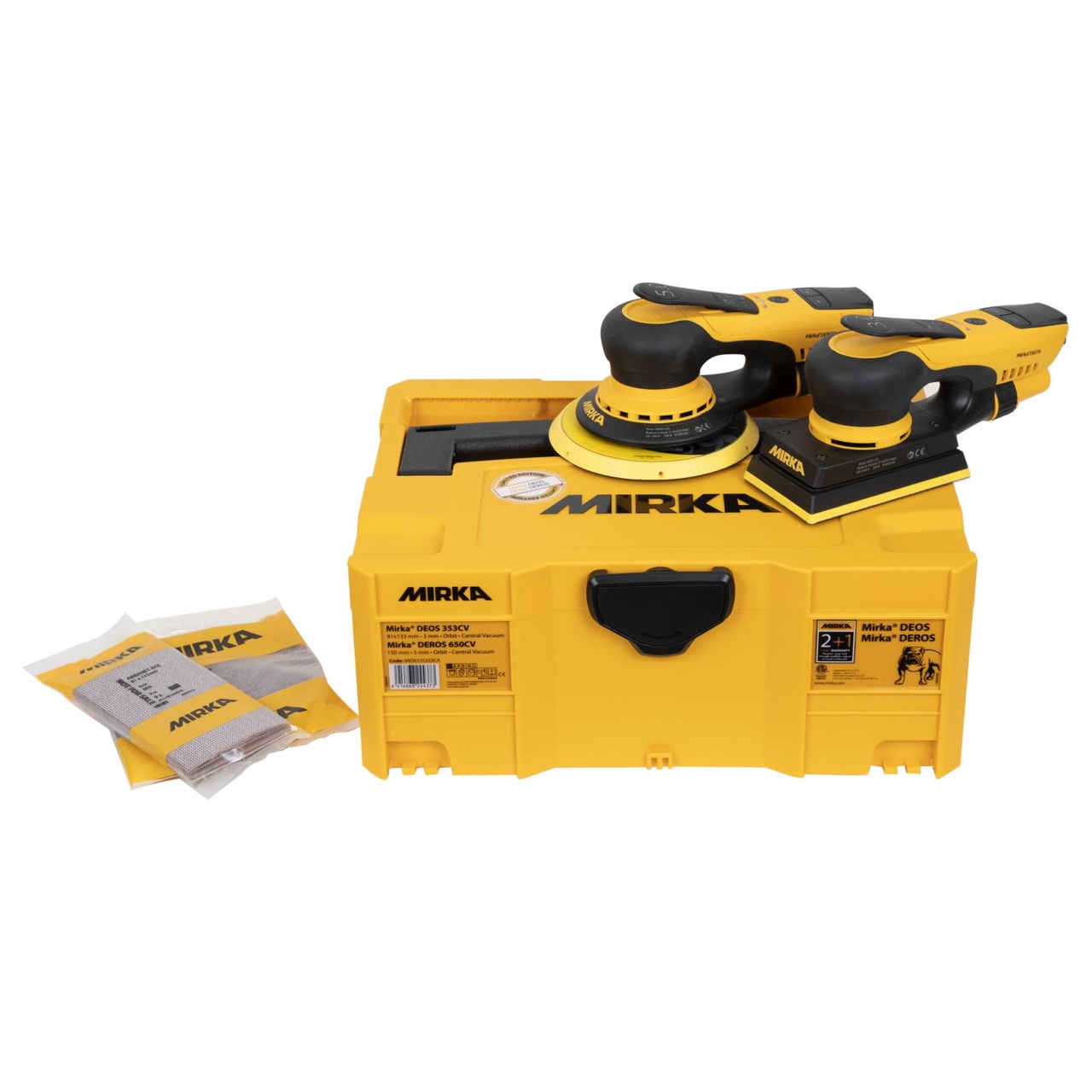 DEOS 353 CV 81X133MM & DEROS 650CV I SYSTAINER