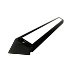 LED PROFIL  MEC DERBY II 19X12,8MM SVART 2500MM