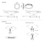 LED-spot L&S Moonlight 12V