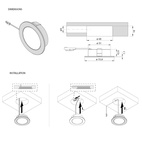 LED-spot L&S Chip 12V