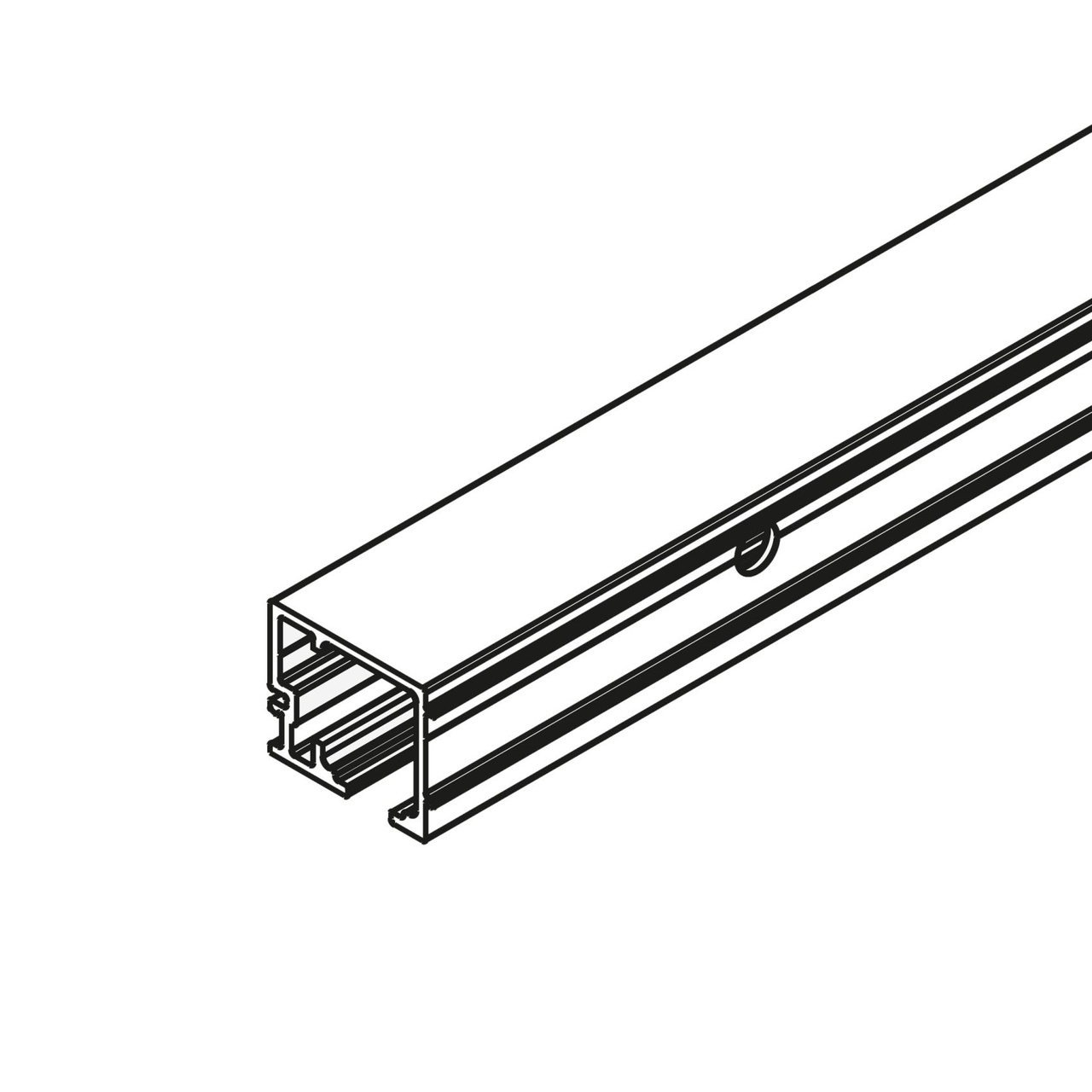 VÄGGHÄNGD SKENA 100/B/Z JUNIOR 2,5 M