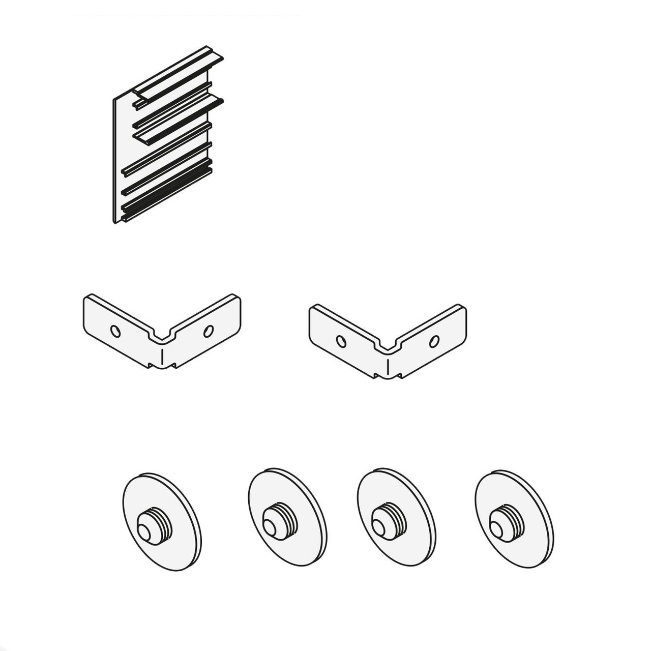 ÄNDTÄCKBRICKA HÖGER 100/Z JUNIOR