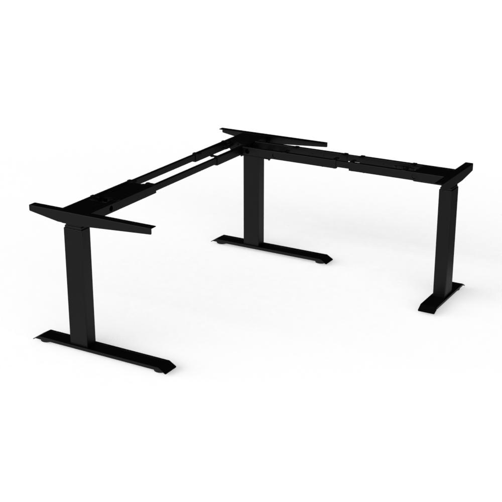 BORDSTATIV HÖRN HÖJ/SÄNKBART EL, 610-1270MM, MAX 180KG SVART