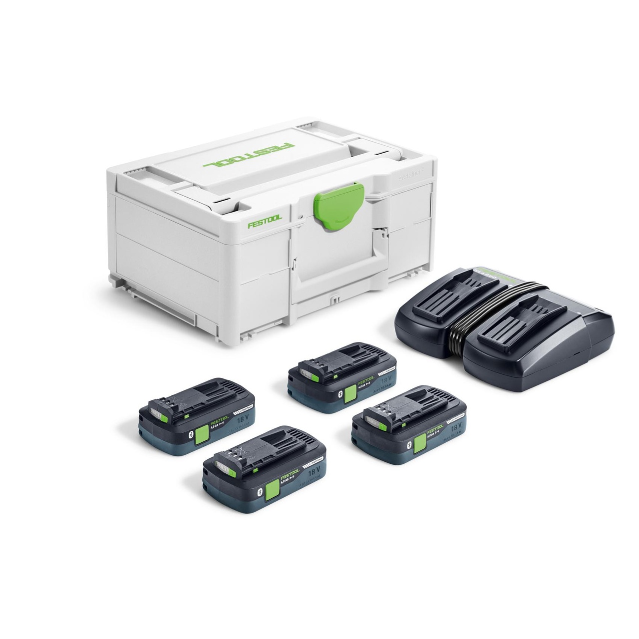 LADDPAKET SYS 18V 4X4,0/TCL 6 DUO
