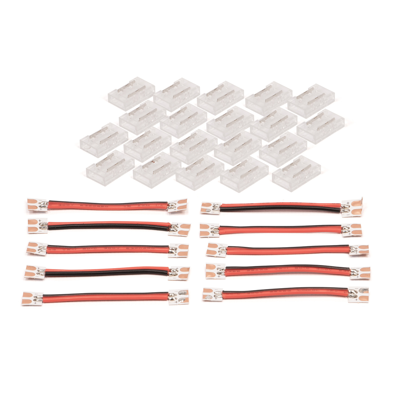 FÖRBINDNINGSKABEL COB LED STRIP INK 2 CLIPS 12V 50MM (10/FP)