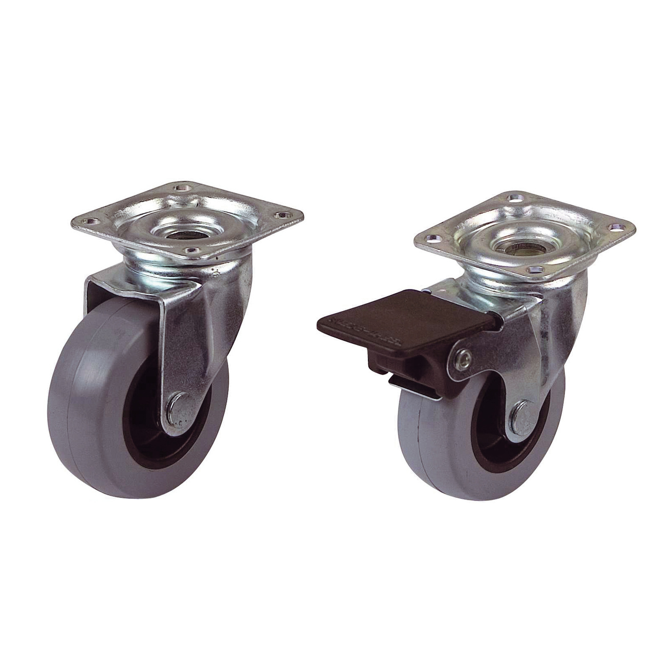 Länkhjul med platta 50 mm