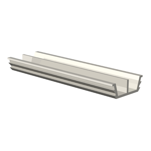 PLASTSKENA 613 VIT 4,0M PRIS/STYCK