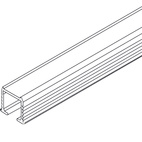 Clipo 15 Enkel bärskena för trä och glas