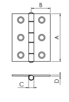 Koppelgångjärn 5030, 5031