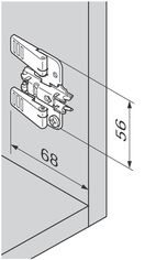 MONTERINGSPLATTA 174H7100I (50st)