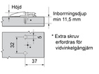 MONTERINGSPLATTA 174H7100I (50st)