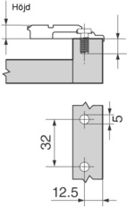 RENOVERINGSPLATTA* 175L6600.22 D=0mm
