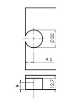 KOPPL.BESLAG 09731 VIT