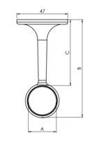 Rörhållare 1558 öppen