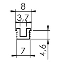 PLASTSKENA 6109 VIT RLE