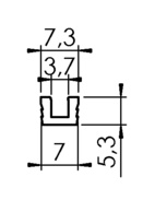 PLASTSKENA 6111 VIT RLE
