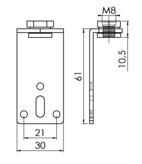 Skjutdörrbeslag 2035 - 35kg