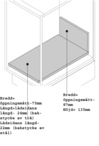 Lådsidor Tandembox 378M M-höjd