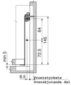 Metabox lådsida 320H H-höjd