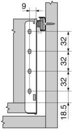 Metabox lådsida 320H H-höjd