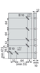 FRONT-BOTTENSTABILISERING Z96.10E1 GRÅ EXPANDO