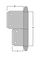 Insticksgångjärn 5113/5114