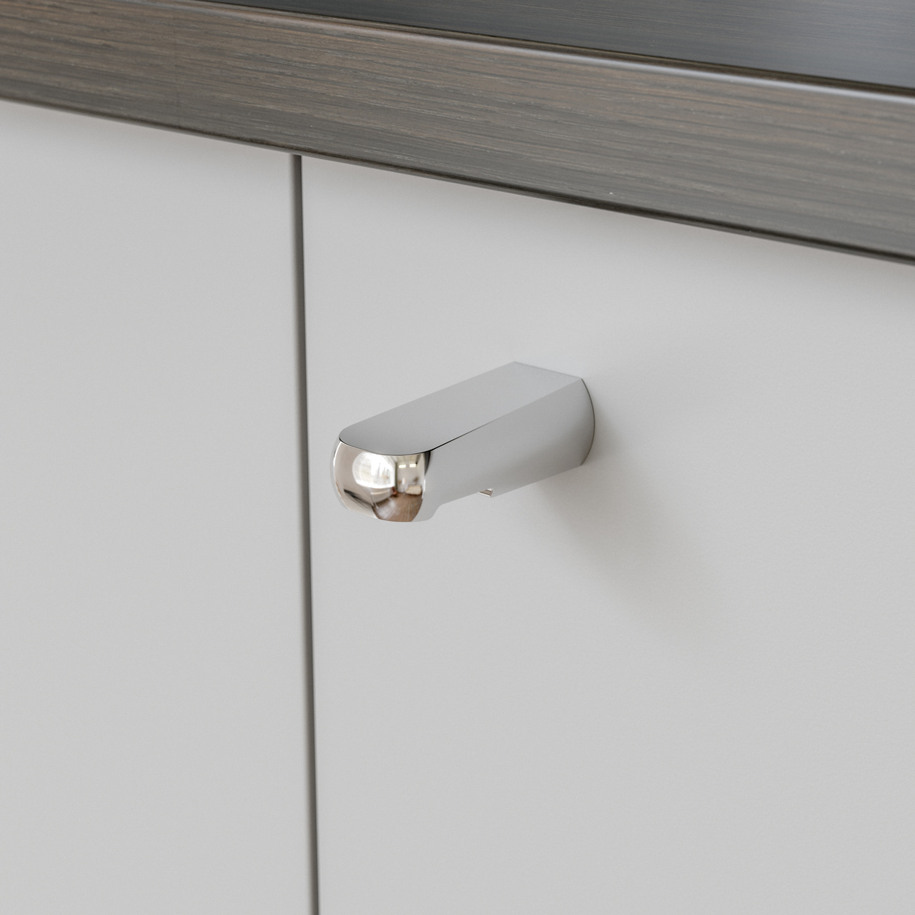 KNOPP VISBY 40MM KROM