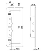 Slutbleck DORMA DS 9001-9005