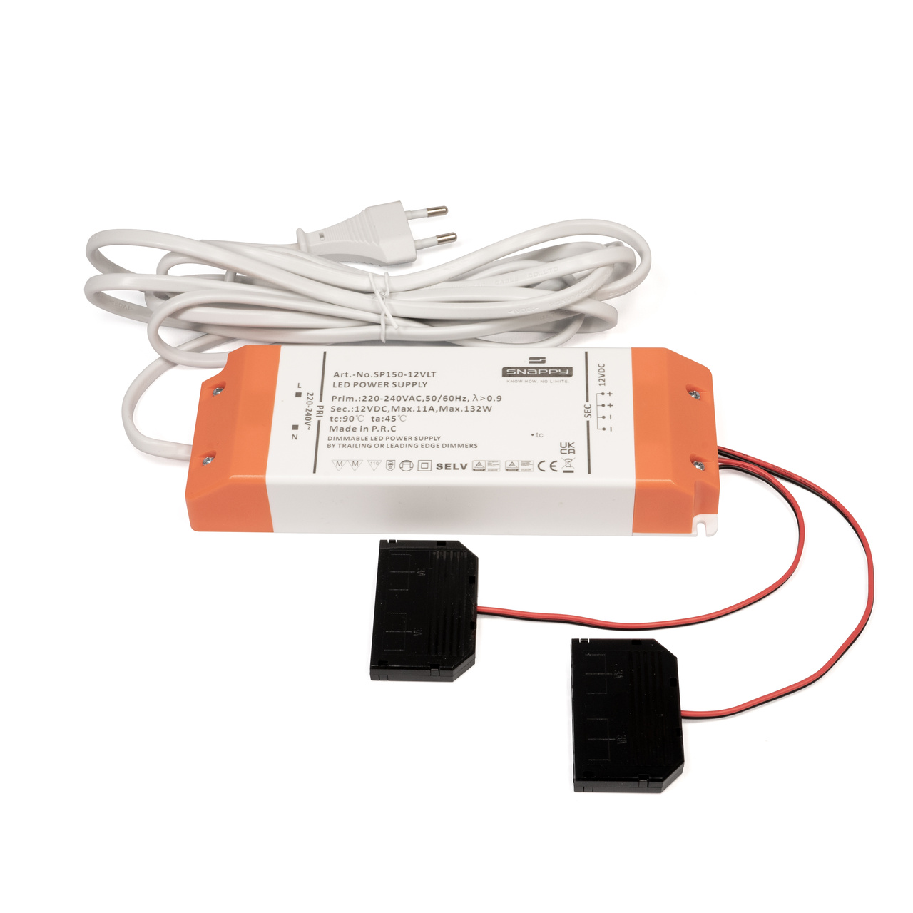 LED CONVERTER (TRAFO) 230/12V, 132W DIMBAR PRIMÄRSIDA