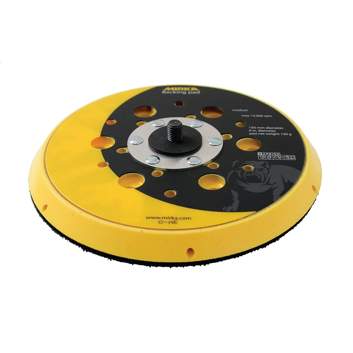 UNDERLAGSPLATTA MIRKA DEROS 150MM 5/16" 48H MEDIUM