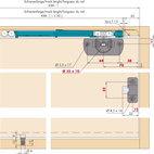 BESLAGSATS CLIPO 16 MOD SH/IF 2 DÖRRAR