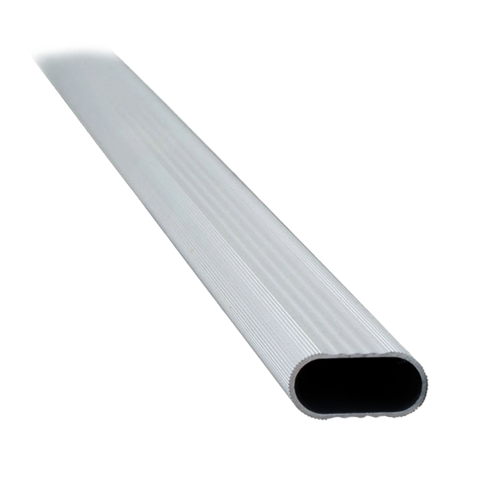 OVALRÖR 2116 ALU 15X30X1300MM RÄFFLAT