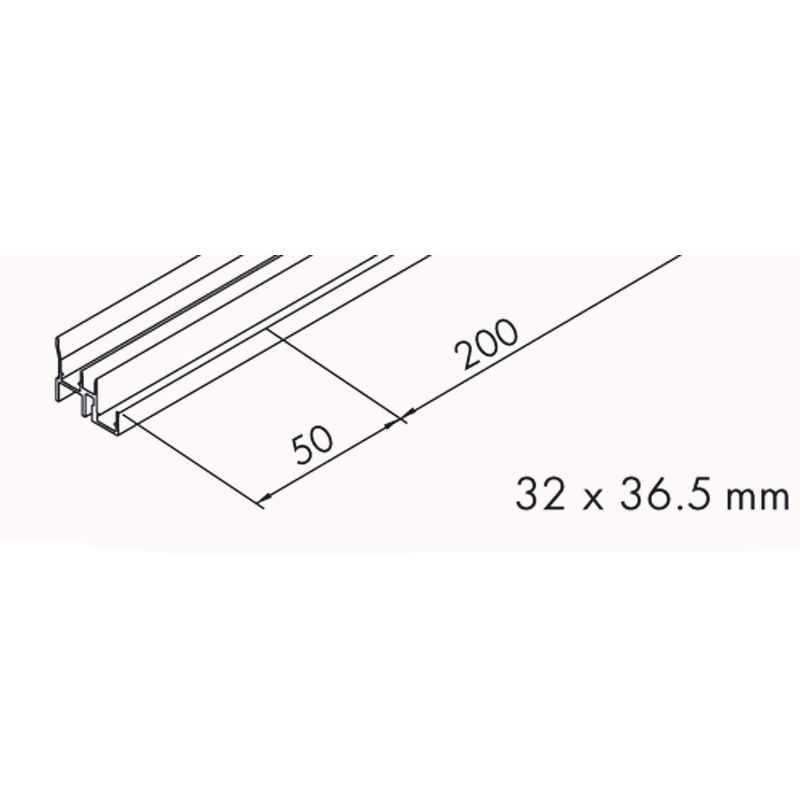 STYRSKENA DUBBEL 6M CLIPO 26/36 COMBINO 20/35 MS