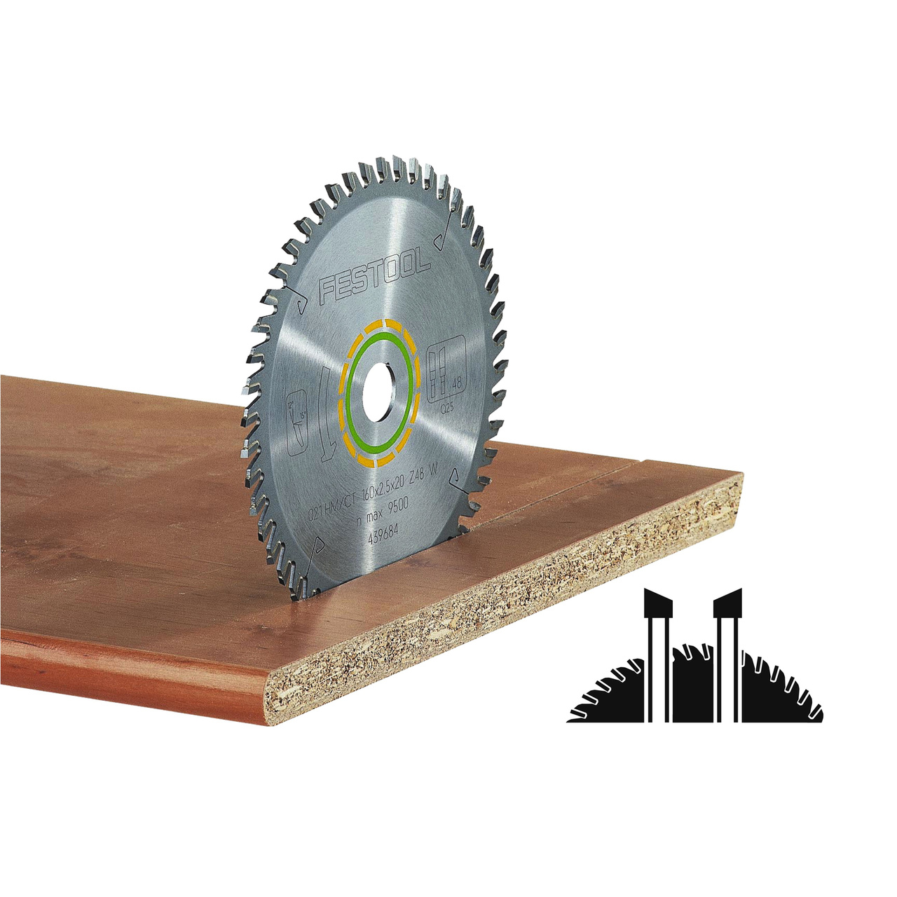 SÅGKLINGA HW 160x2,2x20 W48 WOOD FINE CUT