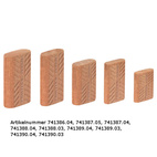 DOMINO-BRICKA SIPO D 8x50/100 MAU
