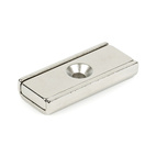 HÅLLMAGNET REKTANGULÄR Nd 30X13,5X5MM FÖRSÄNKT HÅL, 160N