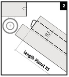 Tätningströskel Planet HS FH+RD/48dB