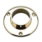 RÖRHÅLLARE 921B Ø25,4MM VÄGG MÄSSING