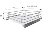 GARDEROBSGALLER 5278 VIT/KR 80