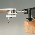 Ställbar fot 306 Ø 12 mm