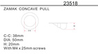 Handtag 23518