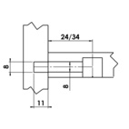 Kopplingsskruv 57272