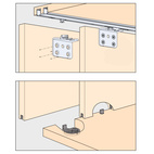 BESLAGSATS CLIPO 16 H IS/FS 2 DÖRRAR