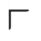 KONSOL KORFU 400X400 SVART, UTAN STAG