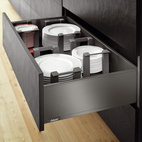 LEGRABOX LÅDSIDA 770C4002I INOX HÖJD C 177 MM